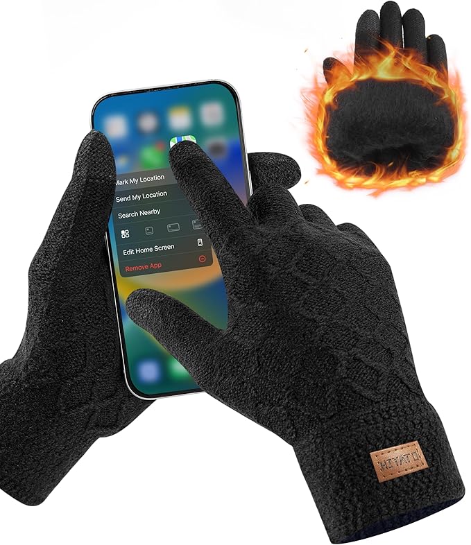 Thermal Touchscreen Fleece Gloves