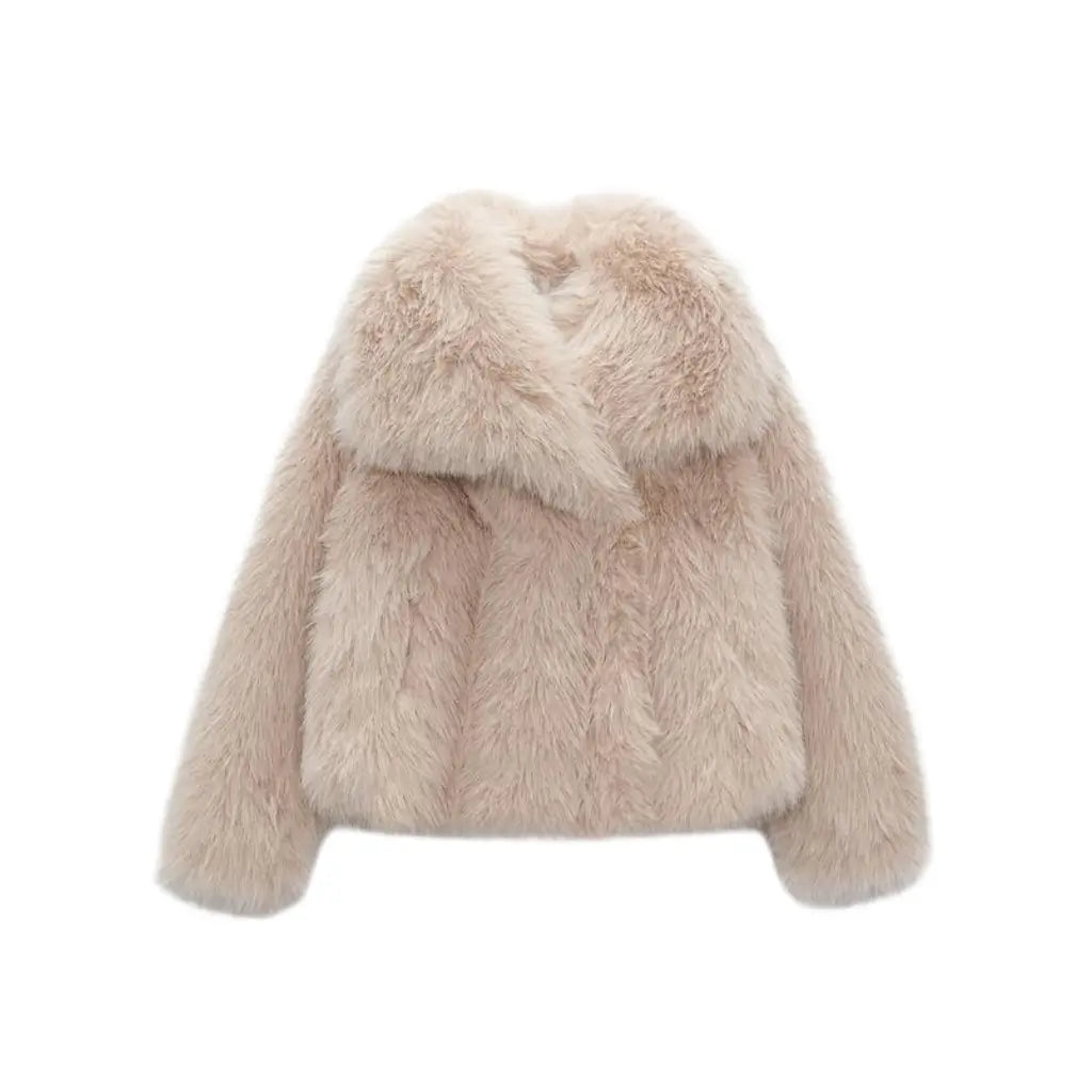 Jaqueta-Luxuosa-de-Pelo-Sintético-Bege-facilite-seu-dia