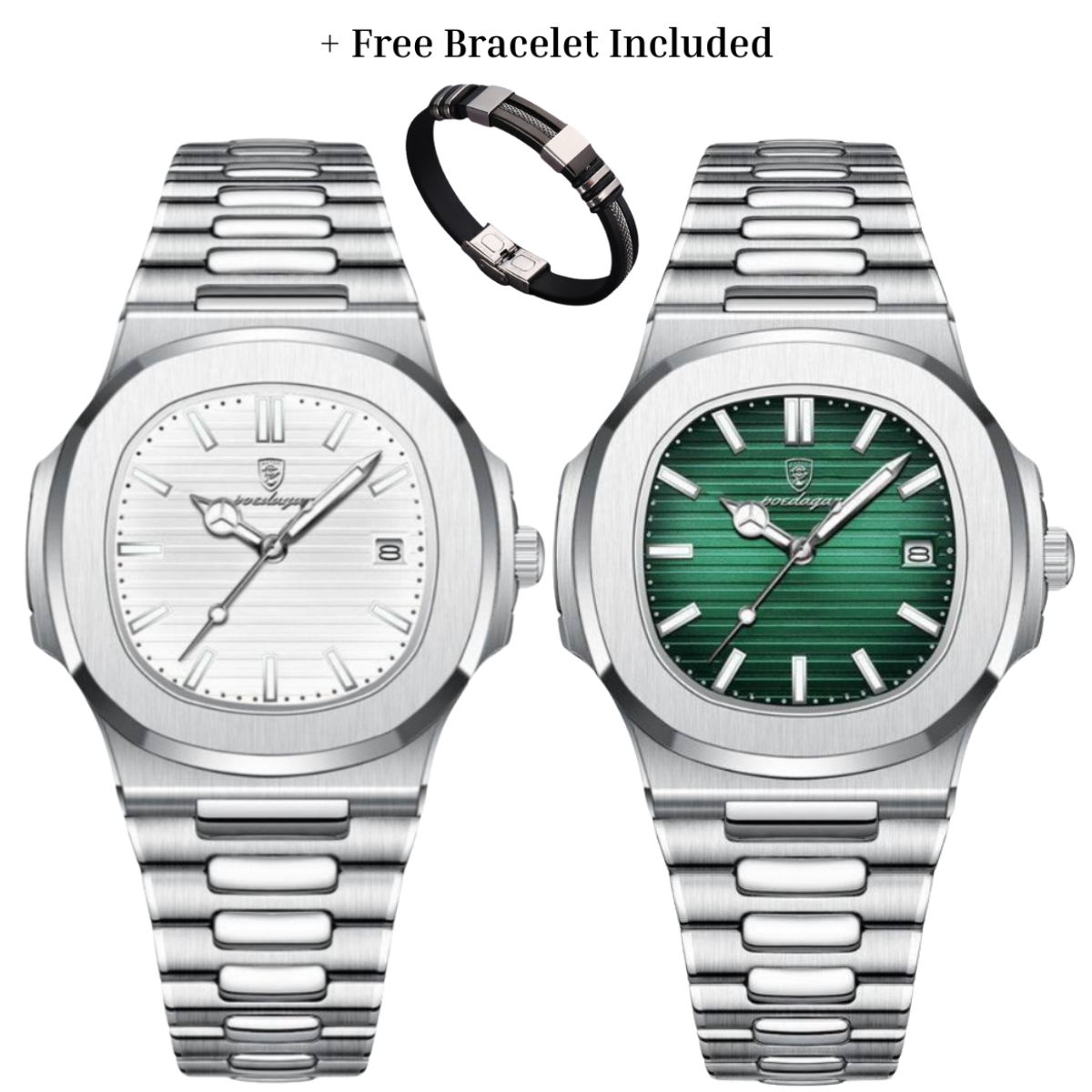 THORNLEIGH STAINLESS STEEL WATCH - Buy 1, Get 2 + FREE Bracelet