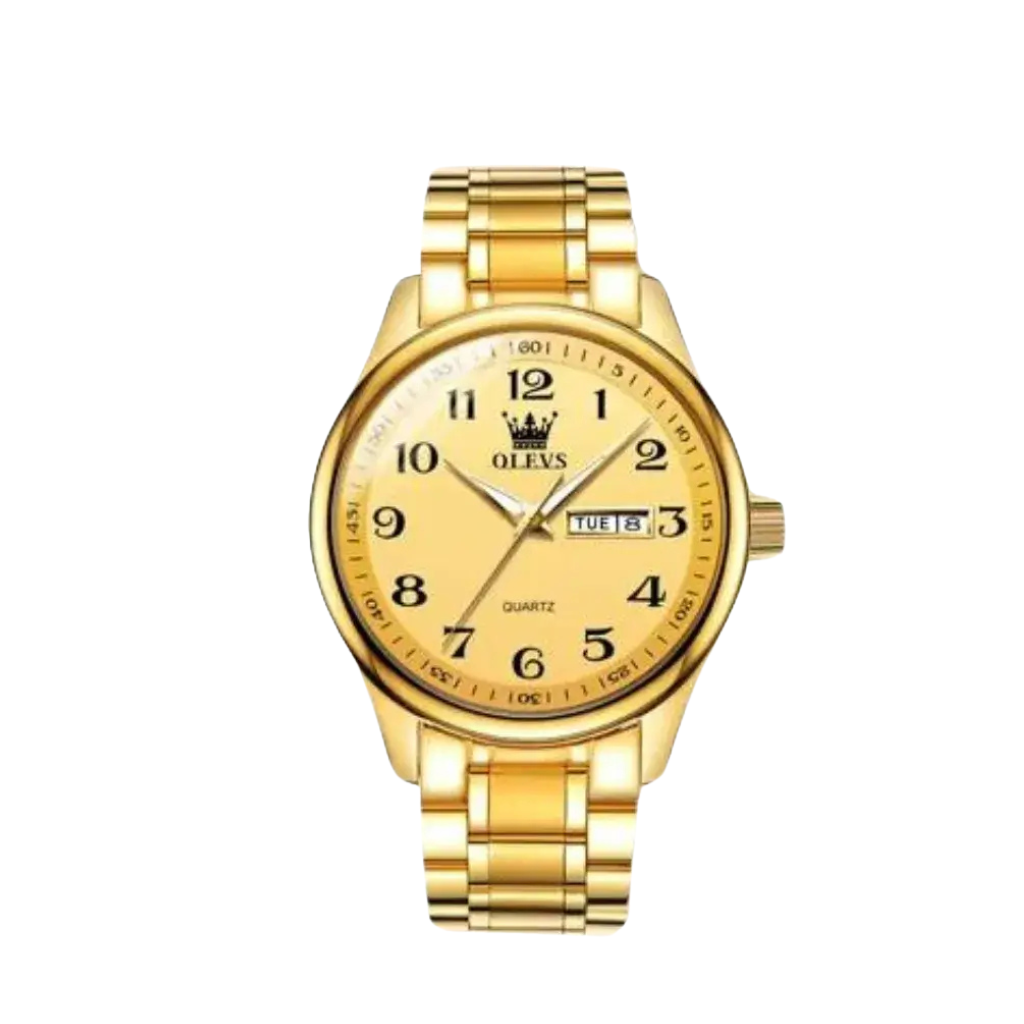 CORVEN STAINLESS STEEL WATCH