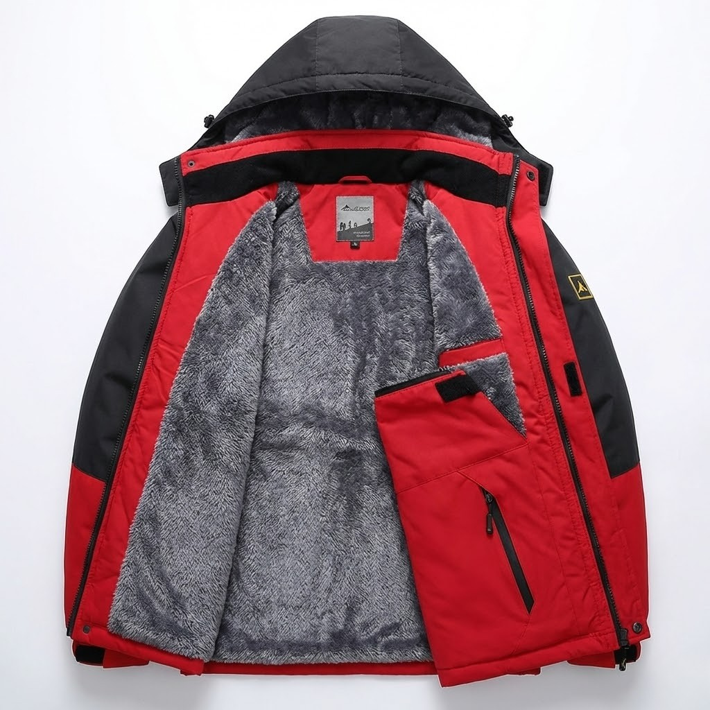 MEN’S WATERPROOF WINTER JACKET -SUPPORTS DOWN TO -15°C