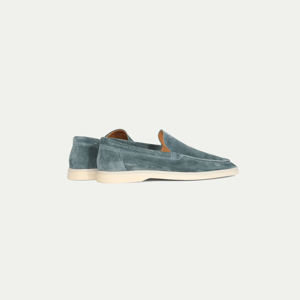 MEN’S REFINED SUEDE LOAFER - Slate Blue