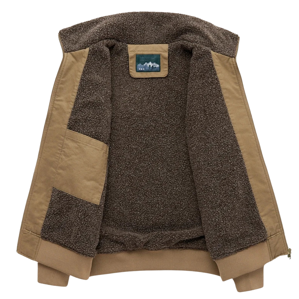 MEN’S JACKET FLEECE ASHFORD - SUPPORTS DOWN TO -15°C