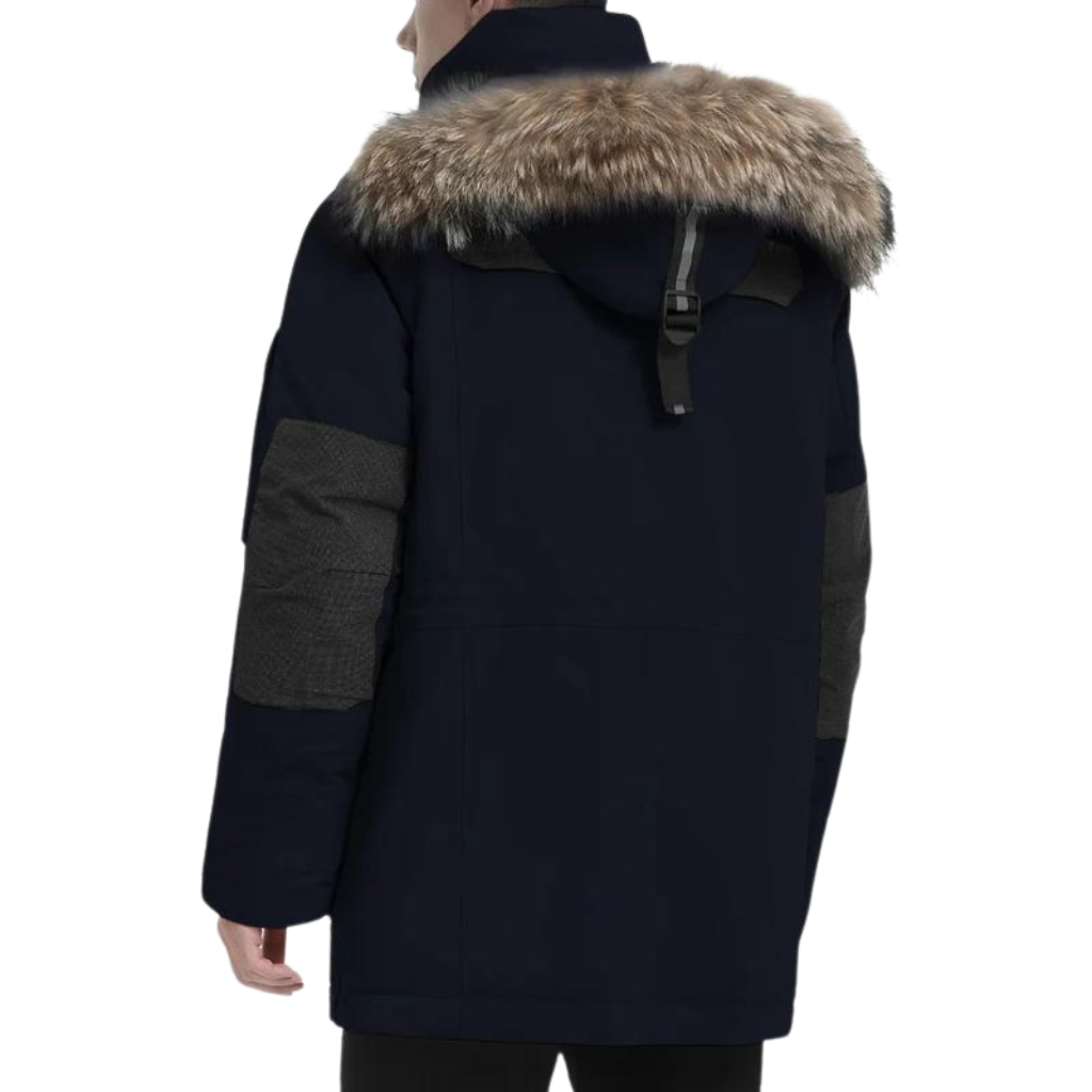 WATERPROOF JACKET DARK PARKA