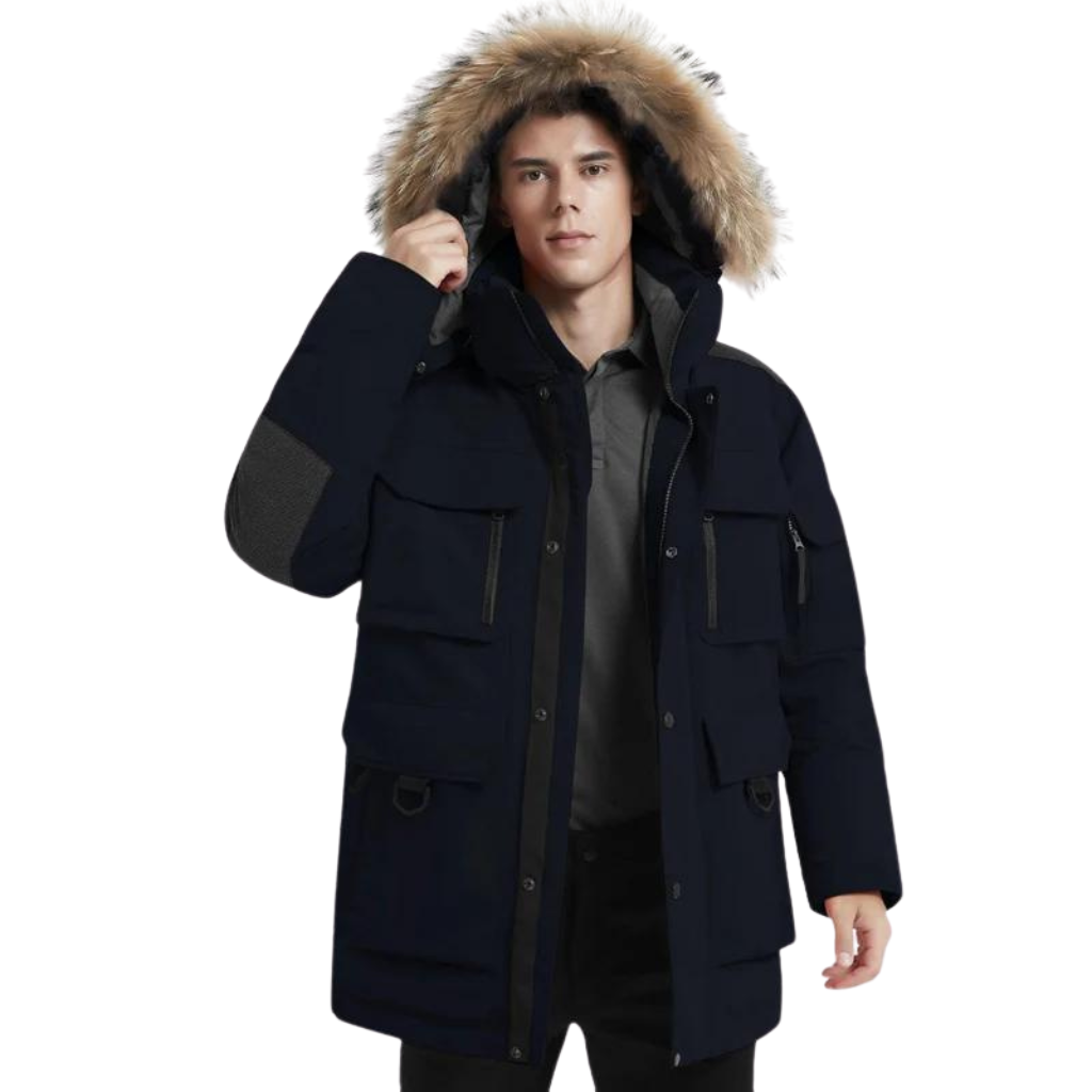 WATERPROOF JACKET DARK PARKA
