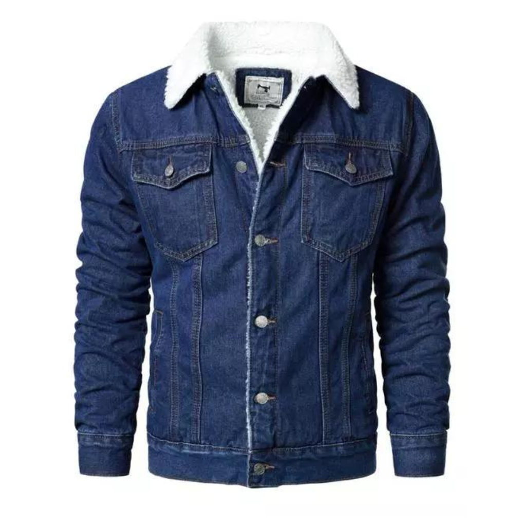MEN’S WOOL LINED JEANS JACKET