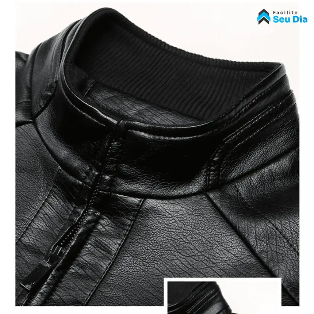 MEN’S CLASSIC LEATHER JACKET