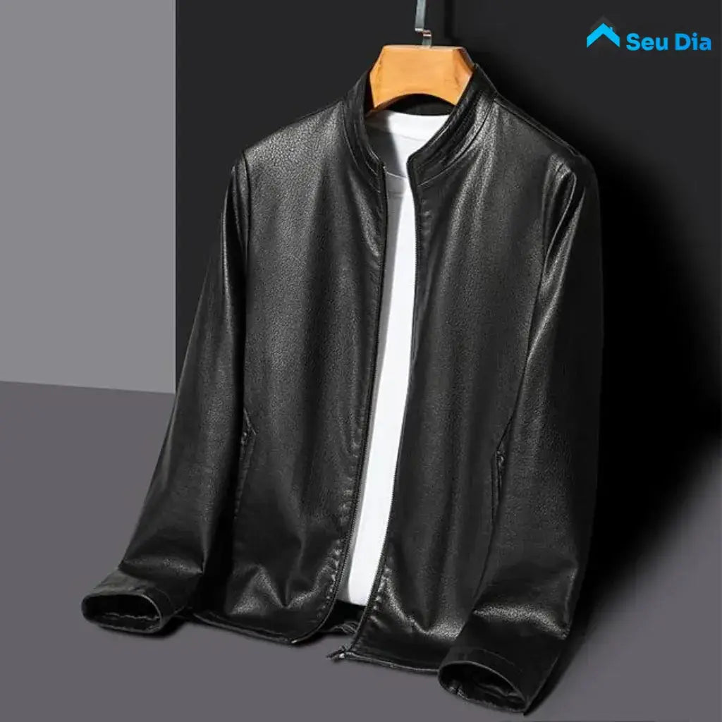 MEN’S CLASSIC LEATHER JACKET