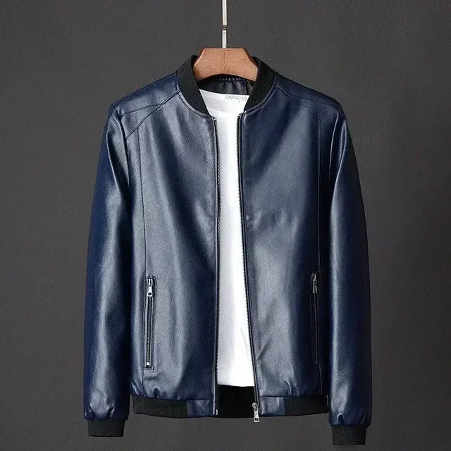 MEN’S CLASSIC LEATHER JACKET