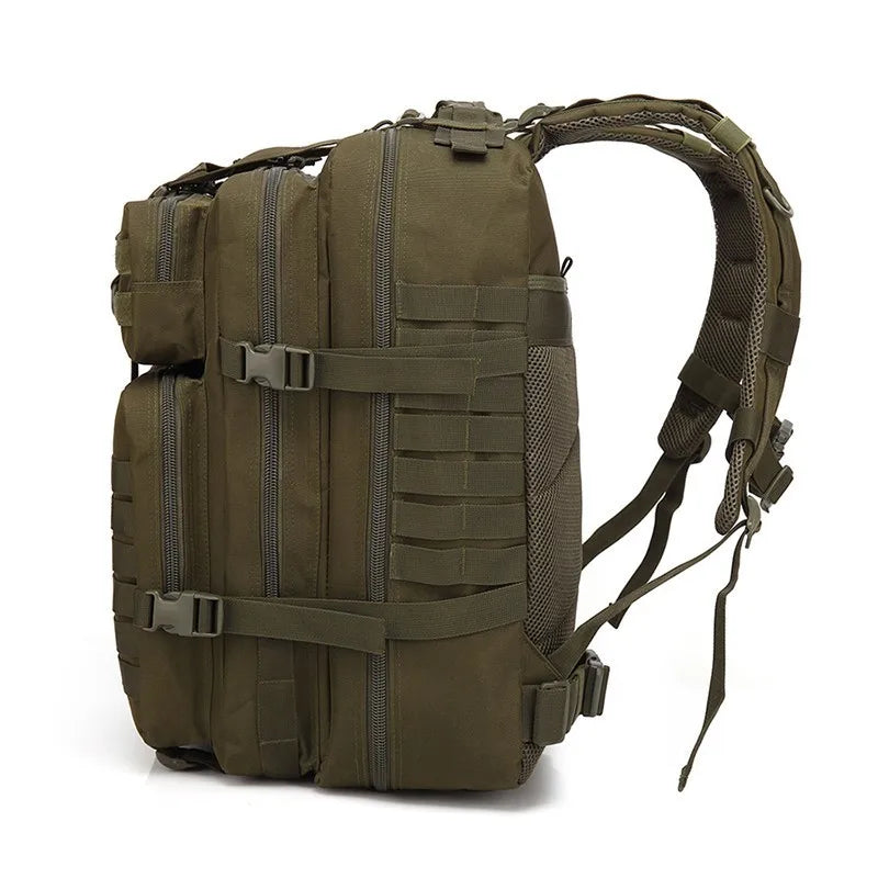 GREEN MILITARY TACTICAL 50L RUCKSACK