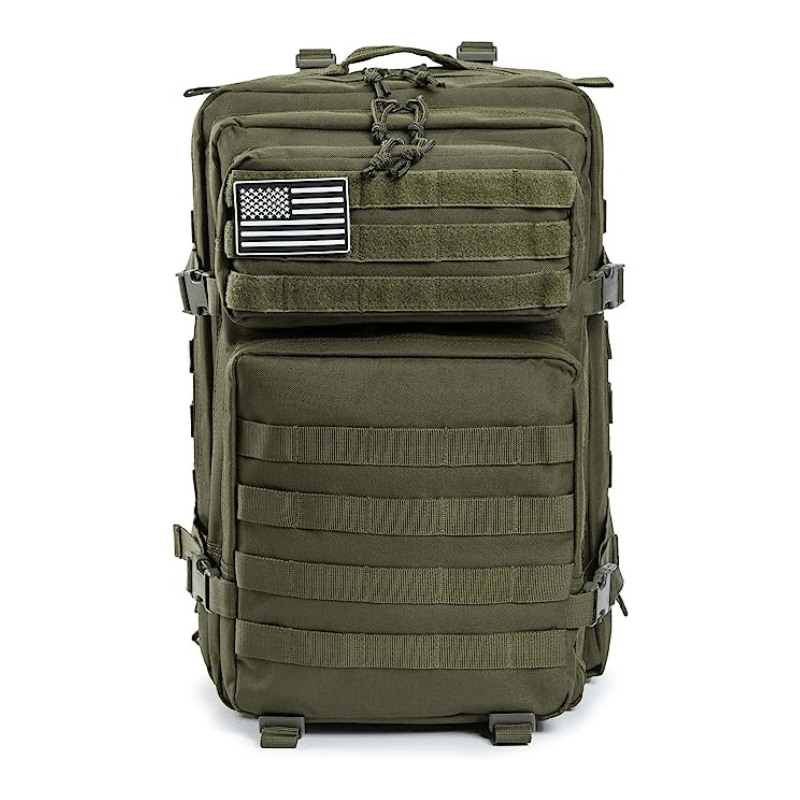 GREEN MILITARY TACTICAL 50L RUCKSACK - Sovira