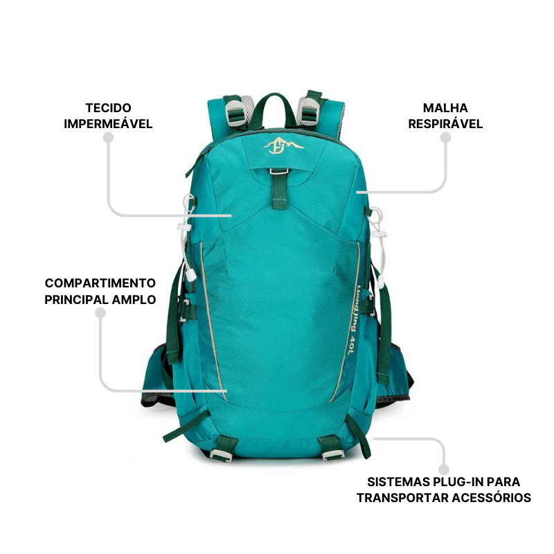 WATERPROOF CAMPING RUCKSACK 40L