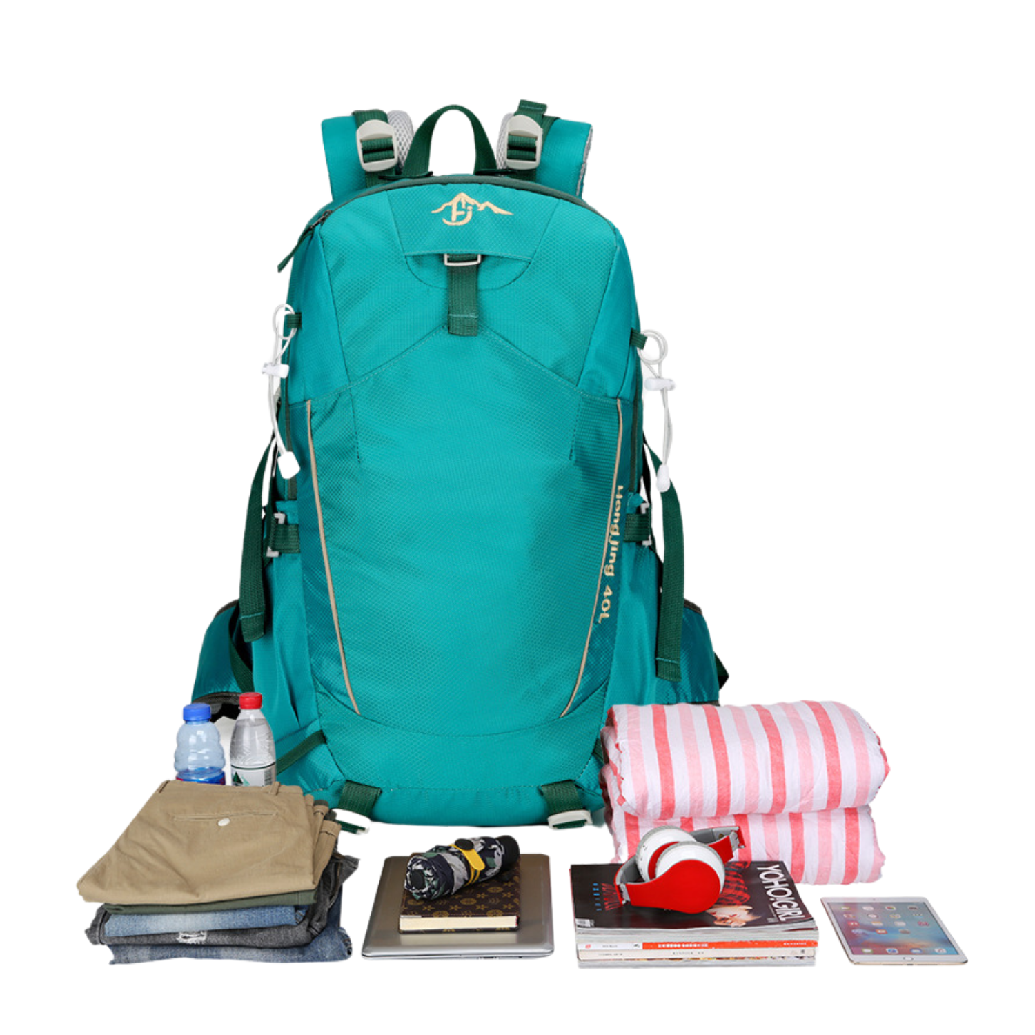 WATERPROOF CAMPING RUCKSACK 40L