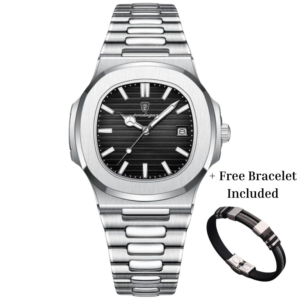 THORNLEIGH STAINLESS STEEL WATCH + FREE BRACELET