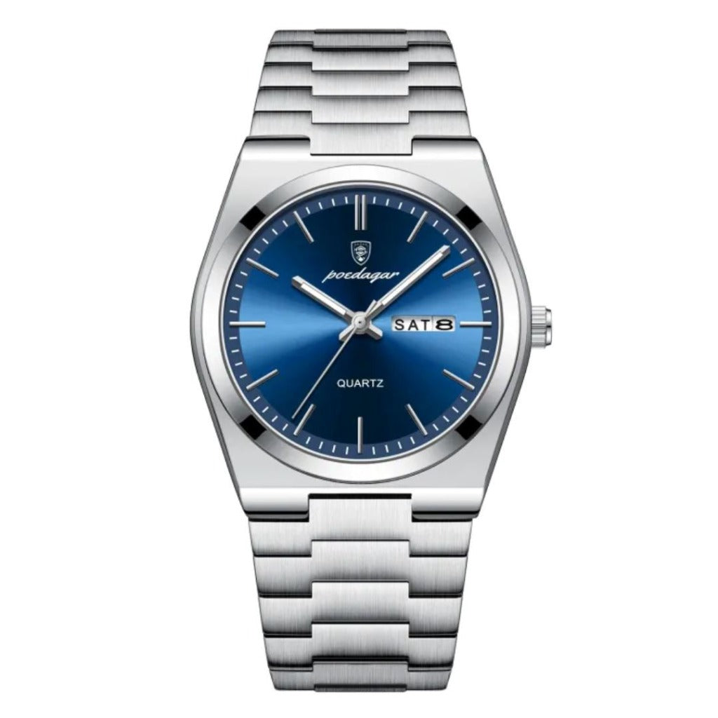 POEDAGAR STAINLESS STEEL WATCH