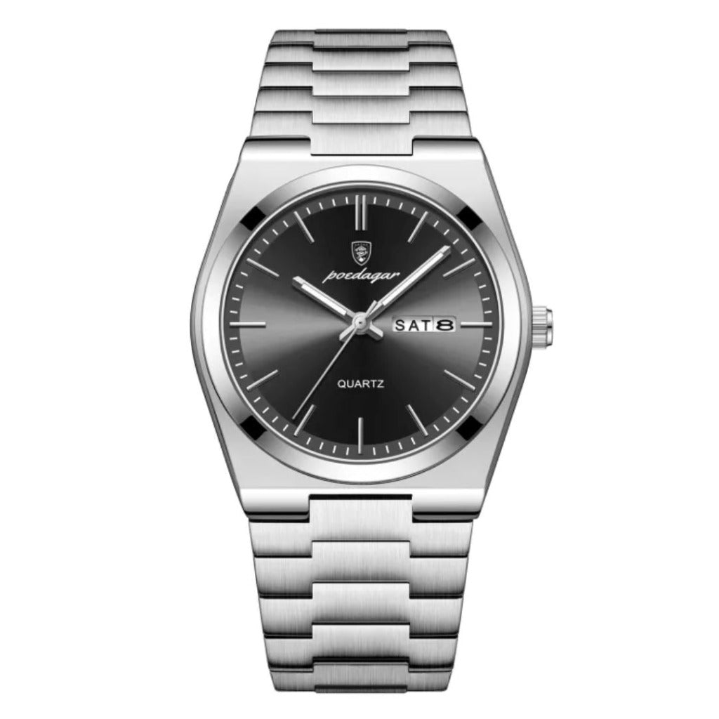 POEDAGAR STAINLESS STEEL WATCH