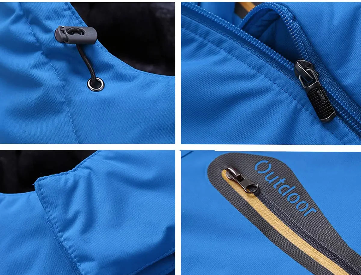 MEN’S WATERPROOF WINTER JACKET -SUPPORTS DOWN TO -15°C