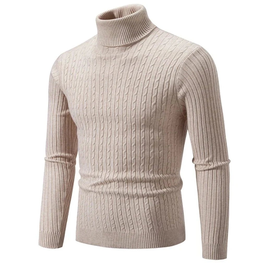 MEN'S HIGH NECK JUMPER - Sovira