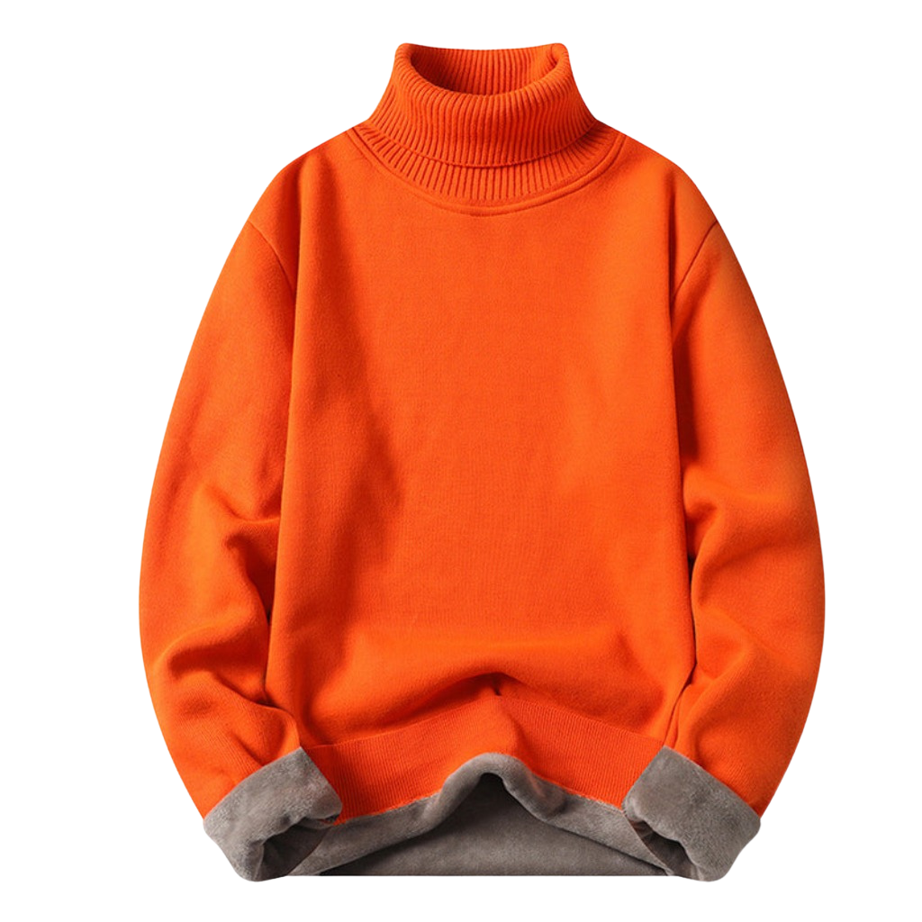 MEN'S TURTLENECK JUMPER PLUSH