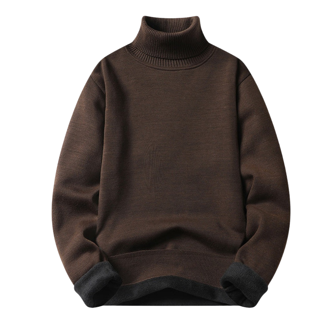 MEN'S TURTLENECK JUMPER PLUSH