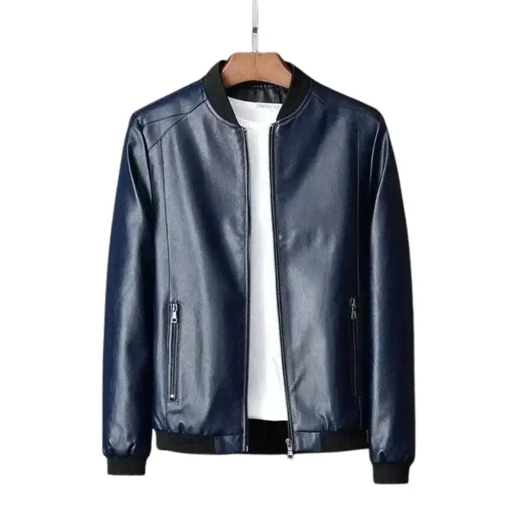 MEN’S CLASSIC LEATHER JACKET