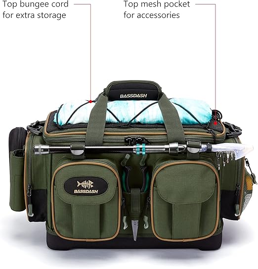 WATER-RESISTANT FISHING RUCKSACK