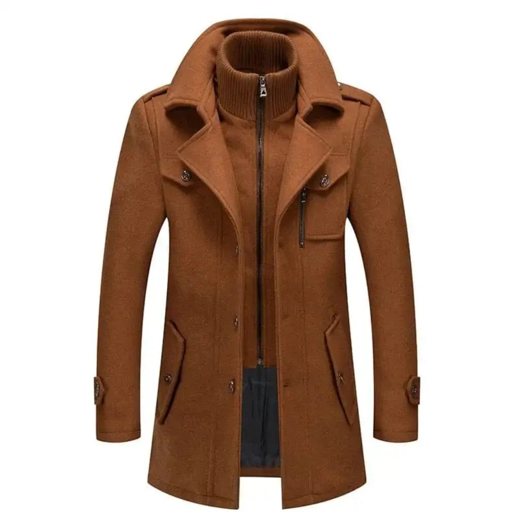 MEN’S LONG WINTER COAT