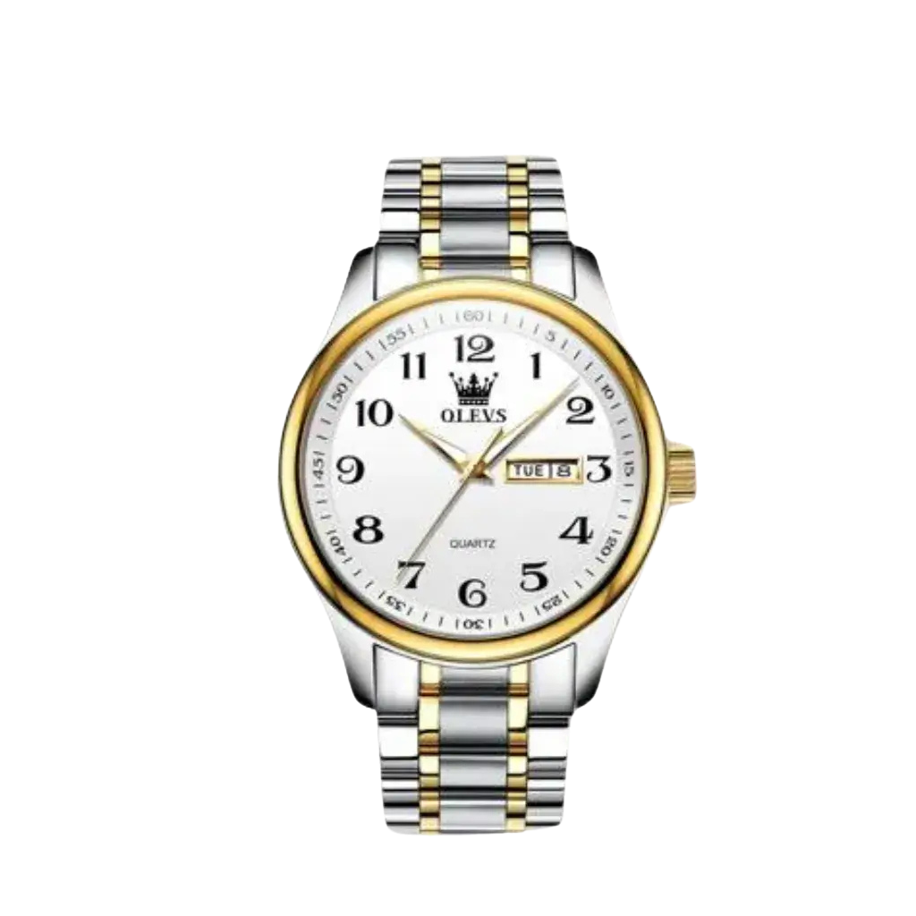 CORVEN STAINLESS STEEL WATCH