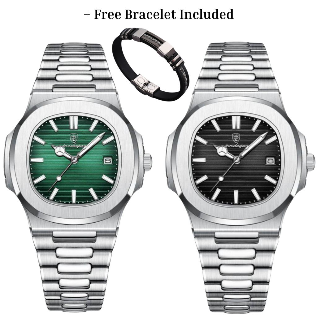 THORNLEIGH STAINLESS STEEL WATCH - Buy 1, Get 2 + FREE Bracelet