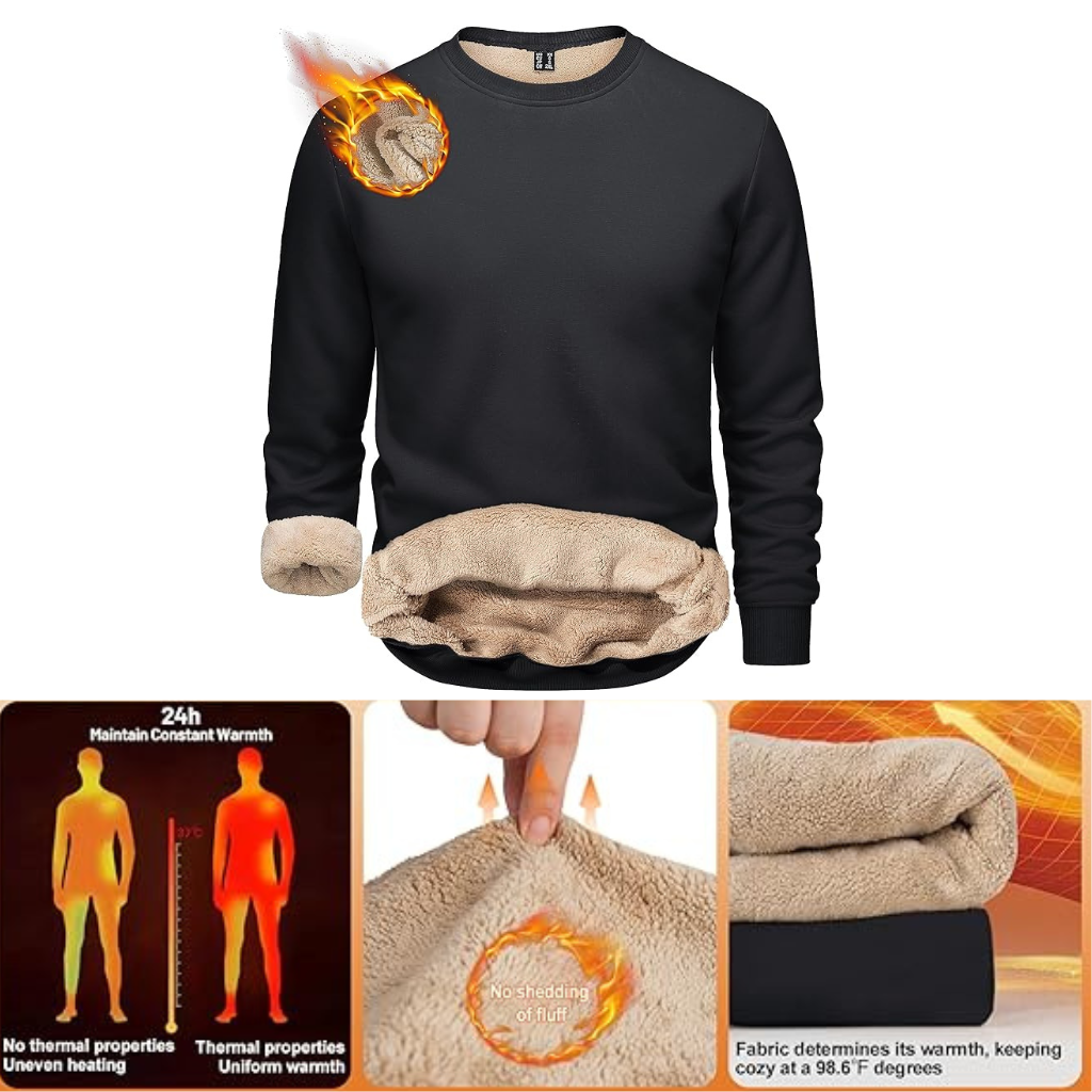 MEN’S SOFT FLEECE JUMPER
