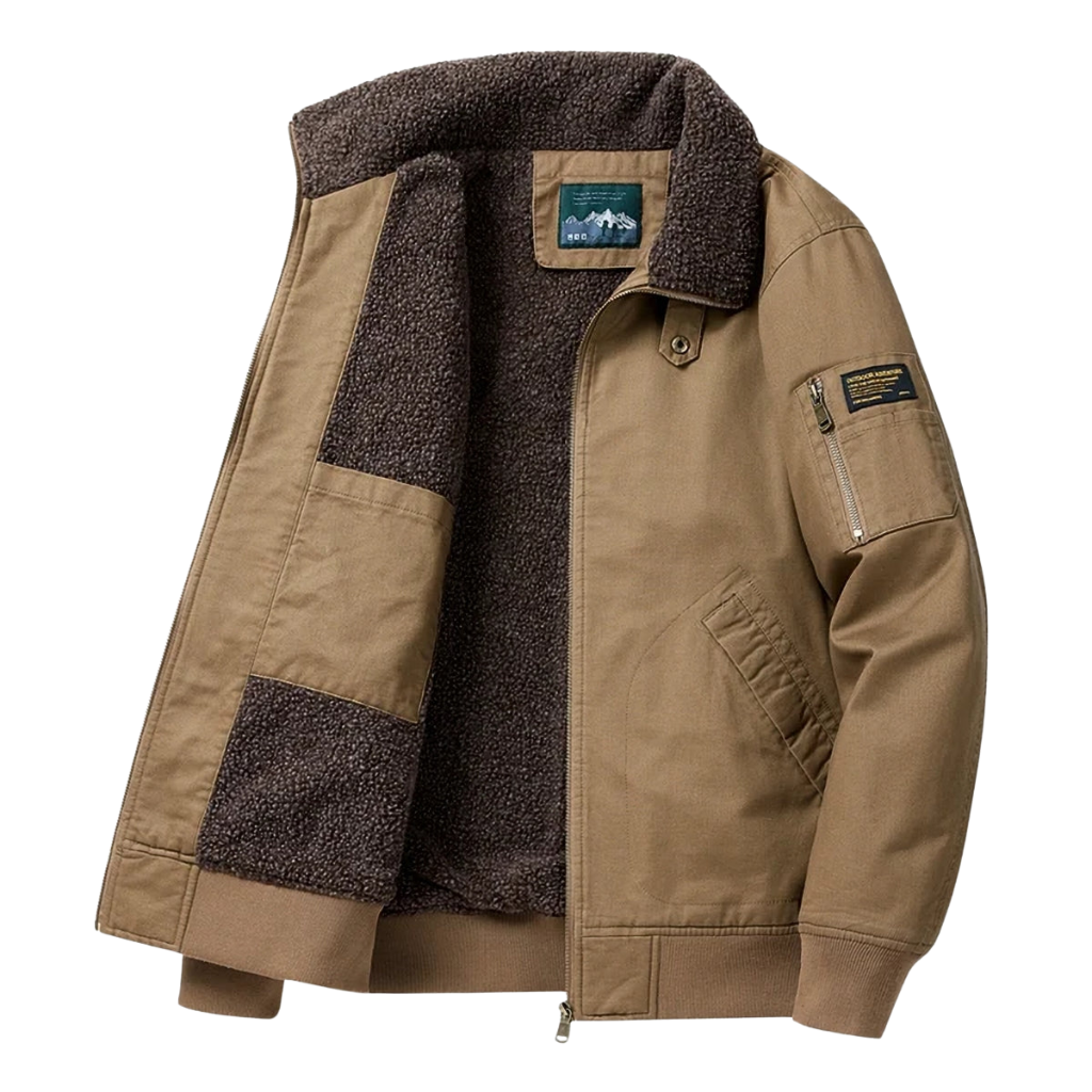 MEN’S JACKET FLEECE ASHFORD - SUPPORTS DOWN TO -15°C