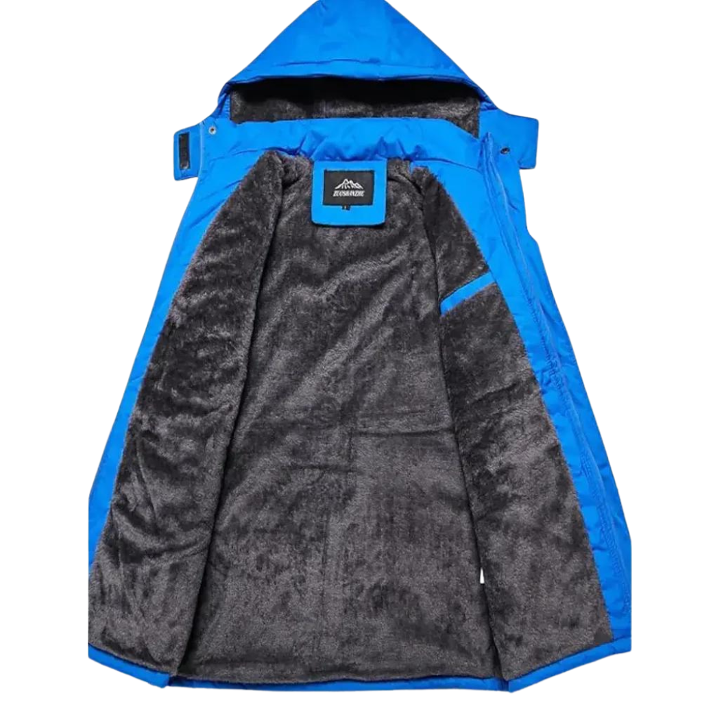 MENS WATERPROOF JACKET STONE -SUPPORTS DOWN TO -15°C