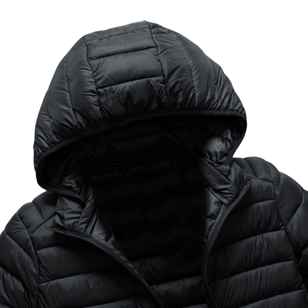 MEN’S HOODED PUFFER JACKET