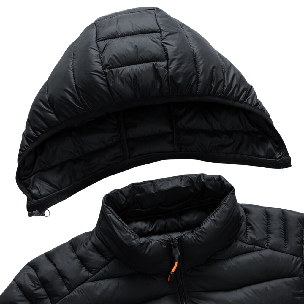 MEN’S HOODED PUFFER JACKET