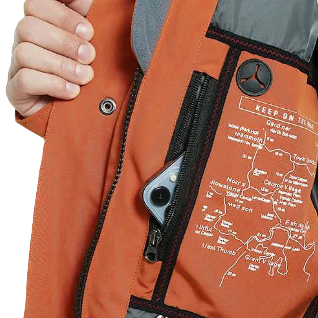 WATERPROOF JACKET DARK PARKA