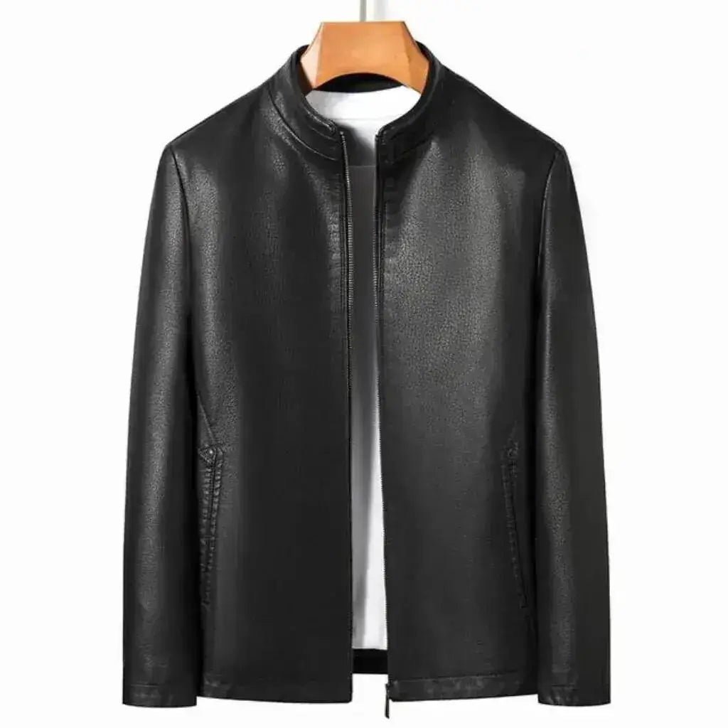 MEN’S CLASSIC LEATHER JACKET