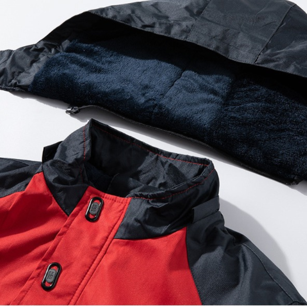 MENS WATERPROOF JACKET STONE -SUPPORTS DOWN TO -15°C