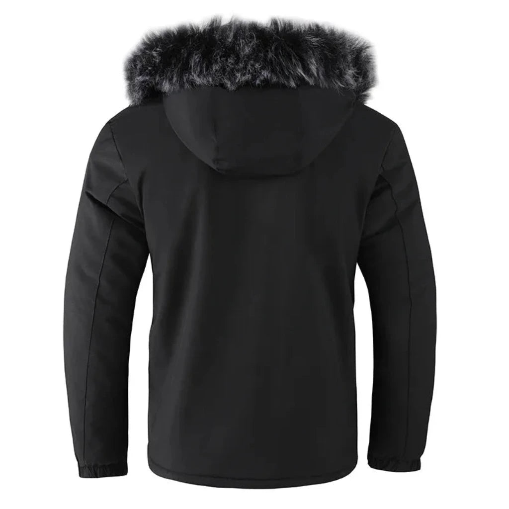 MEN’S LUXURY PADDED WINTER JACKET