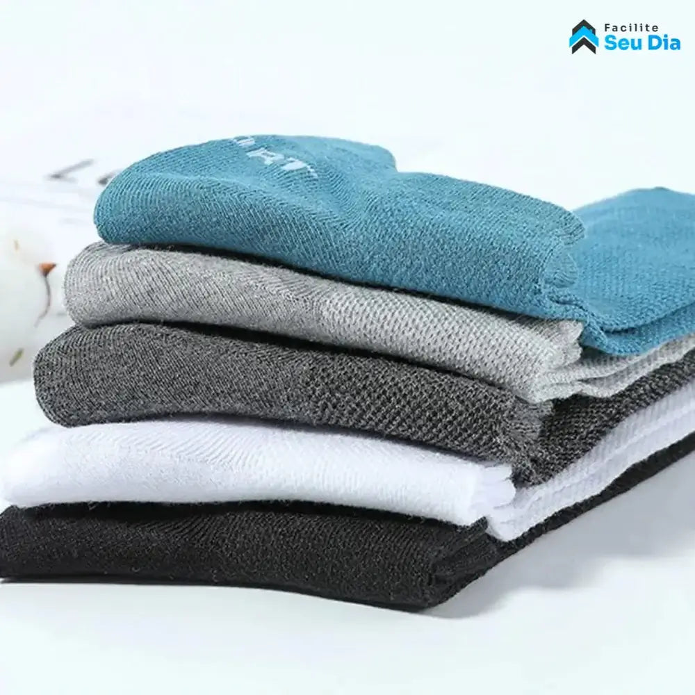 MEN’S COTTON SOCKS – 5 PACK