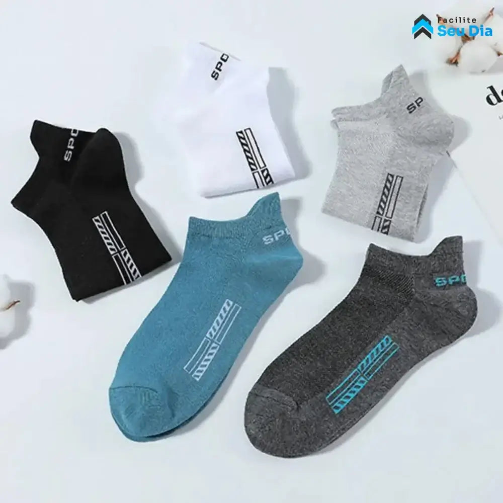 MEN’S COTTON SOCKS – 5 PACK