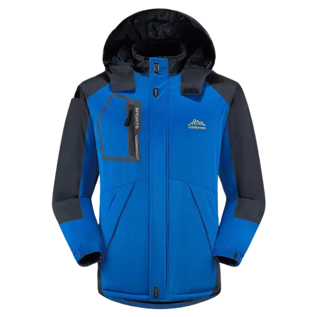 MENS WATERPROOF JACKET STONE -SUPPORTS DOWN TO -15°C