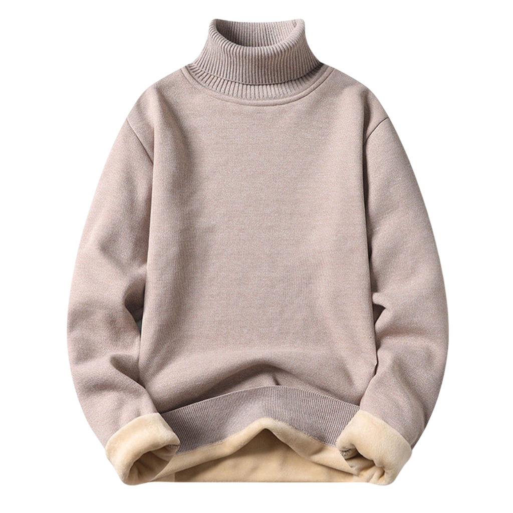 MEN'S TURTLENECK JUMPER PLUSH