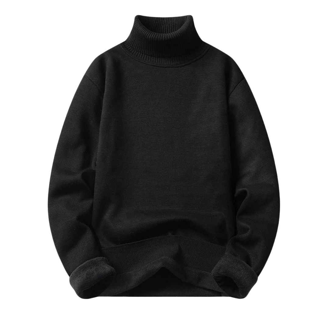 MEN'S TURTLENECK JUMPER PLUSH