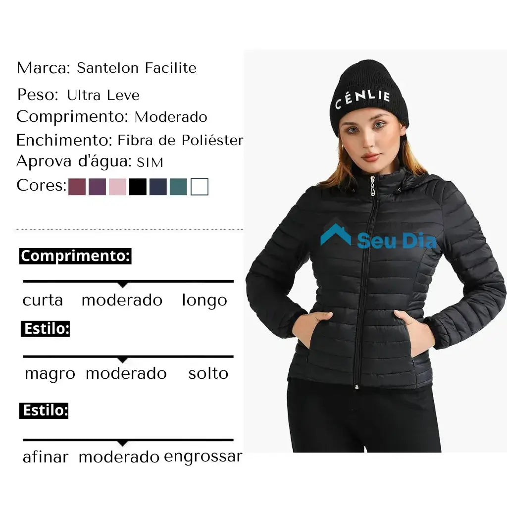 Jaqueta Feminina Puffer